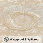 Smiry Rectangle Table Cloth  Waterproof Heavy Duty Vinyl Tablecloths  Wipeable W