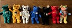 Lot Of 7 Salvino   s Bammers 1999 Collectors Beanie Bears W tags Nfl Farve Aikman