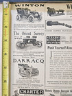 1904 Original Magazine Ad Crestmobile Winton Darracq Royal Motor Advertisement