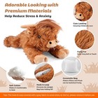 22   4 5 Lbs Highland Cow Weighted Stuffed Animal Cuddly   Soft  Plush Toy