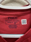 New Polo Ralph Lauren Kids s Medium  10 - 12  Red T-shirt Crew Neck Nwt