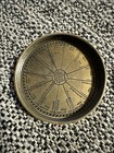 Antique Style Solid Brass Timekeeping Sundial With Top Pocket Compass Watch