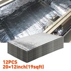 Fit For Workshop Walls And Ceilings Sound Deadening Heat Insulation Mat 19sqft