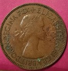 1953 Great Britain Penny Free Shipping