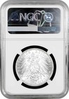 Schaumburg-lippe 3 Mark 1911 A  Ngc Ms64   prince Albrecht Georg  1893 - 1911  
