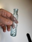 Antique Fahnestock s Vermifuge Med Bottle Tooled Lip Open Pontil  worm Expeller 