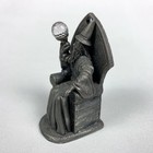 The Master Wizard Pewter Figure W  Crystal By Ray Lamb Tudor Mint Myth   Magic
