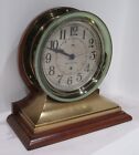 Rare 10 5  Seth Thomas Wwii Large Ships Clock With Sweeps Seconds Hand 8 5  Dial