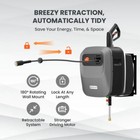 Giraffe Tools Electric Pressure Washer 2200 Psi Power Washer Hose Reel 65 Feet