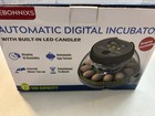 Kebonnixs 12 Egg Incubator Automatic With Humidity Display  Candler - New