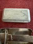 Antique Dr C H Fitch s 2 Grains Prescription Scale Nickle Plate Box Pocket Size 