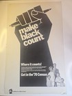 Make Black Count - Coalition For A Black Count 1970s Census Poster 22 1 2 X 14