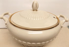 Lenox Victorian Style Large Soup Tureen With Lid gold Trimmed 