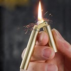 Vintage Trench Lighter  Cool Copper Lighter  Windproof Brass Lighters For Men Da