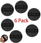 6-pack Bath And Shower Exfoliating Body Scrub Sponge With Fingerstrap Bath Tools