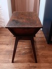 Primitive Antique Dough Box On Legs  With Lid   Great Condition  