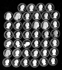 Proof Silver Quarter Roll  2019-2023   999 Silver  40 Coins  Lot E72