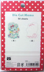 Swimmer Baby Love Bear Die Cut Memo Made In Japan 50 Sheets S c