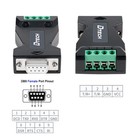 Rs232 To Rs485 Converter Serial Adapter 4 Position Terminal Antisurge