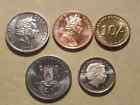 Monkey Coin Set 5  Coins All Unc Coins Animal Coin Gibraltar Cook Is