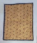Vintage Reproduction Cotton Fabric Mini Quilt doll Quilt art Piece 10  X 13 1 2 