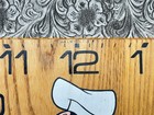 Vintage Welby Elgin Disney Mickey Mouse Chef Clock Kitchen Wood 10  Needs Motor