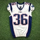 2016 Nike Nfl Game Used Worn Jersey New England Patriots Tyler Gaffney Team Coa