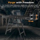 Adjustable 12  24  36  Blacksmithing Starter Kit Stand  Forge Stand Fit