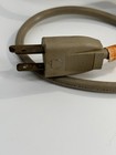Rare Apple Logo Beige Power Cable L-shaped Vintage Mac Iie Se 30