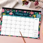 Desk Calendar 2026-2027 - Jul 2026 - Dec 2027  Large Monthly Calendar   