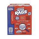 Sellars Tool Box Brand Professional White Rags Paper Cloth 200 Count