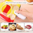 2 1pcs Mini Bag Sealer  Upgrade Magnetic Snack Food Sealer Mini Sealing Machine
