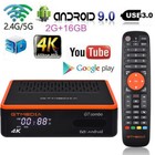 Android Smart Tv Box fta 4k Satellite Tv Receiver Dvb-s Media Player 5g Wifi Pvr