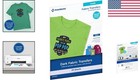 Sustainable 20 Pack Iron-on Transfer Paper For Dark Fabrics  8 5  X 11  Sheets