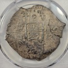 1698 Cob 8 Reales Pcgs Xf45 Potosi Bolivia Assayer F Great Surfaces Pq  m444