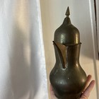 Antique Arabic Middle Eastern Turkish- Likely Brass-tin Coffee Dallah tea Pot