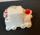 Vintage 1981 B Kliban Cat Train Engineer With Presents Ornament Signed
