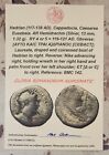 Roman Emperor Hadrian Genuine Ancient Silver Coin Solid Silver Necklace With Coa