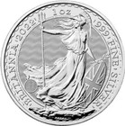 2022 United Kingdom 2 Pound Silver Britannia  999 1 Oz Fine Silver Bu - In Stock