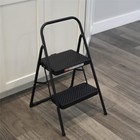 Folding Step Stool 2-step Lightweight Portable Non-slip Secure Easy Storage New