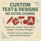 Premium Artistic Professional Stencil Template Reusable For Wall Decor 