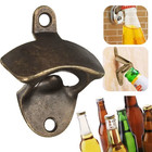 Wall Mounted Beer Bottle Opener Zinc Alloy Soda Beer Wine Bottle Opener Vintage 