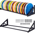 Disc Golf Rack Wall Mount Storage Frisbee Discs Shelf Organizer Disc Wall Hanger