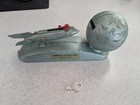 Vintage Shoot The Moon Strato Coin Bank Centerville National Iowa W  Key Works