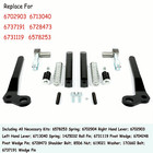 Lh   Rh Lever Kit Fits Bobcat 653 743 751 753 Bob-tach Loader  6724775  6724776
