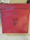 Nwt Disney X Coach Minnie Mouse Red Leather Crossbody Messenger New
