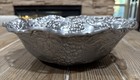 Vtg 1995 Arthur Court Grape Bowl 12  Openwork Cast Aluminum Large Serving Salad