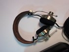 Pioneer Se-l40 Vintage Stereo Headphones Brass And Leather W case Not Tested