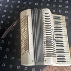 Buttercream Wurlitzer Piano Accordion Good Bellows Makes Sound Vintage