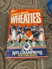 1991 New York Giants Wheaties Collectible Cereal Box